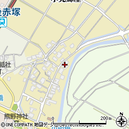 新潟県新潟市西区小見郷屋37周辺の地図