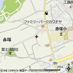 新潟県新潟市西区赤塚4980周辺の地図