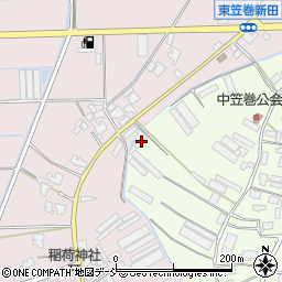 新潟県新潟市南区東笠巻953周辺の地図