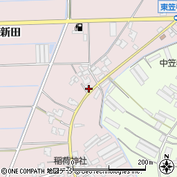 新潟県新潟市南区東笠巻新田1185-1周辺の地図