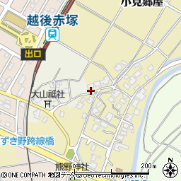 新潟県新潟市西区赤塚978周辺の地図