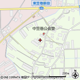 新潟県新潟市南区東笠巻1005周辺の地図