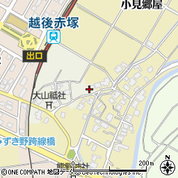 新潟県新潟市西区赤塚978-1周辺の地図