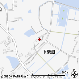 福島県相馬市和田下柴迫周辺の地図