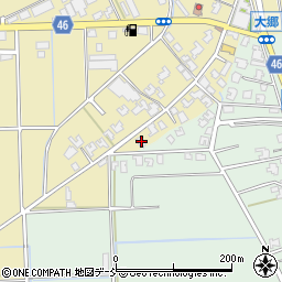 新潟県新潟市南区犬帰新田1660周辺の地図