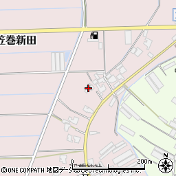 新潟県新潟市南区東笠巻新田1183周辺の地図