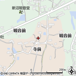 福島県相馬市北小泉寺前周辺の地図