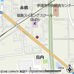 福島県伊達市保原町赤橋95周辺の地図