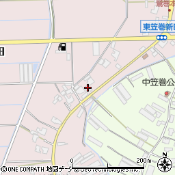 新潟県新潟市南区東笠巻新田756周辺の地図