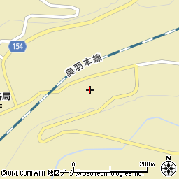 山形県米沢市板谷215周辺の地図