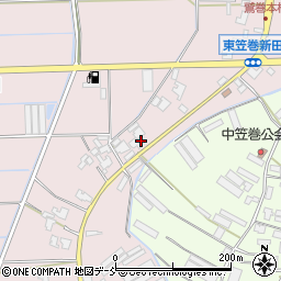 新潟県新潟市南区東笠巻新田753周辺の地図