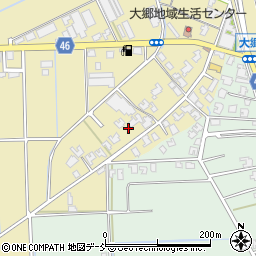 新潟県新潟市南区犬帰新田775周辺の地図