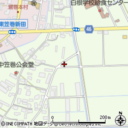 新潟県新潟市南区東笠巻3988周辺の地図