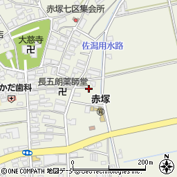 新潟県新潟市西区赤塚2806周辺の地図