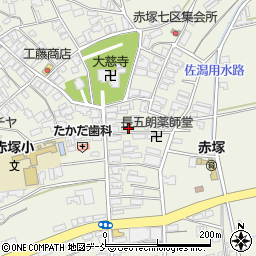 新潟県新潟市西区赤塚2746周辺の地図