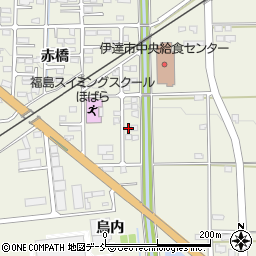 福島県伊達市保原町赤橋123周辺の地図