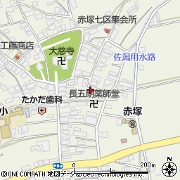 新潟県新潟市西区赤塚2740-3周辺の地図
