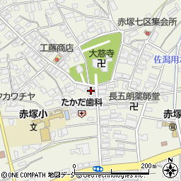 新潟県新潟市西区赤塚4396周辺の地図