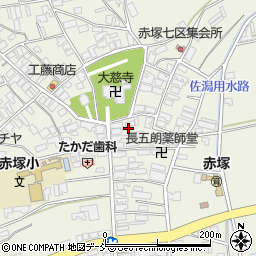 新潟県新潟市西区赤塚2744周辺の地図