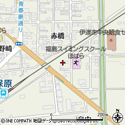 福島県伊達市保原町赤橋78周辺の地図