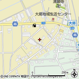 新潟県新潟市南区犬帰新田772-1周辺の地図