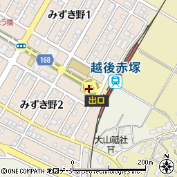 赤塚駅前周辺の地図