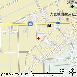 新潟県新潟市南区犬帰新田465周辺の地図