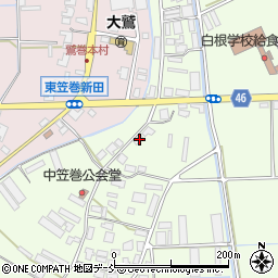 新潟県新潟市南区東笠巻1533周辺の地図