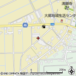 新潟県新潟市南区犬帰新田463-2周辺の地図