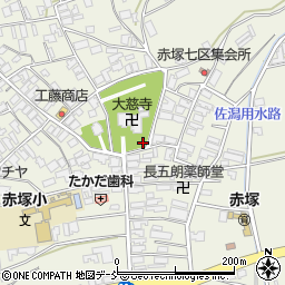 新潟県新潟市西区赤塚7084周辺の地図
