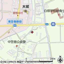 新潟県新潟市南区東笠巻1530周辺の地図