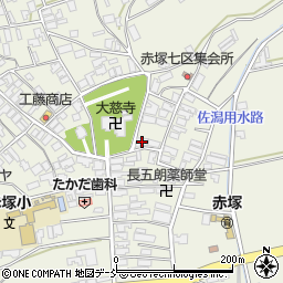 新潟県新潟市西区赤塚2711周辺の地図