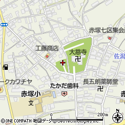赤塚神社周辺の地図