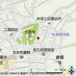 新潟県新潟市西区赤塚2712周辺の地図