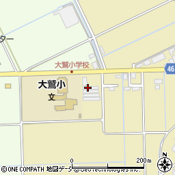 新潟県新潟市南区犬帰新田805周辺の地図