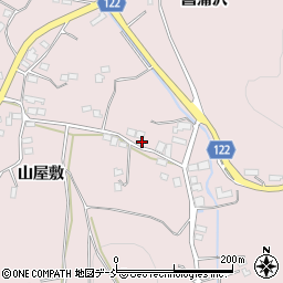 福島県伊達市保原町金原田中屋敷7周辺の地図