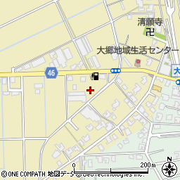 新潟県新潟市南区犬帰新田455周辺の地図