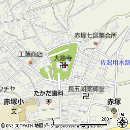 新潟県新潟市西区赤塚2710周辺の地図