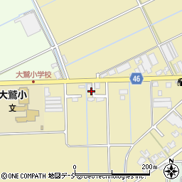 新潟県新潟市南区犬帰新田542周辺の地図