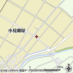 新潟県新潟市西区小見郷屋147周辺の地図
