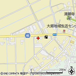 新潟県新潟市南区犬帰新田458周辺の地図