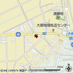 新潟県新潟市南区犬帰新田457周辺の地図