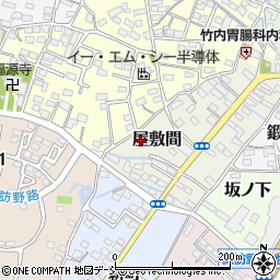 福島県伊達市屋敷間6-5周辺の地図