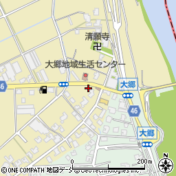 新潟県新潟市南区犬帰新田747周辺の地図