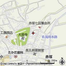 新潟県新潟市西区赤塚2716周辺の地図