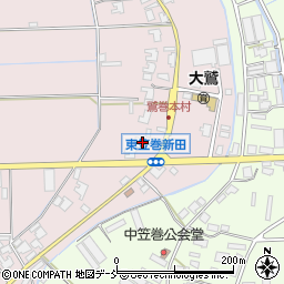 新潟県新潟市南区東笠巻新田314周辺の地図