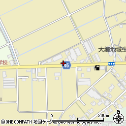 新潟県新潟市南区犬帰新田438-1周辺の地図