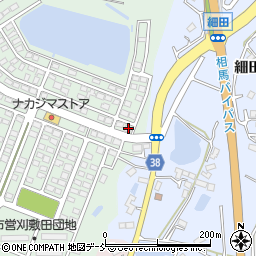 福島県相馬市新沼刈敷田2-38周辺の地図