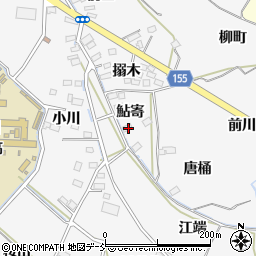 福島県福島市飯坂町鮎寄11周辺の地図