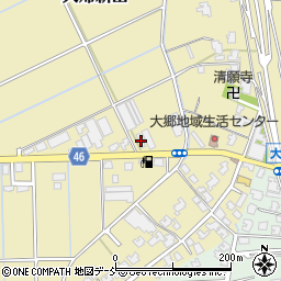 新潟県新潟市南区犬帰新田444-1周辺の地図